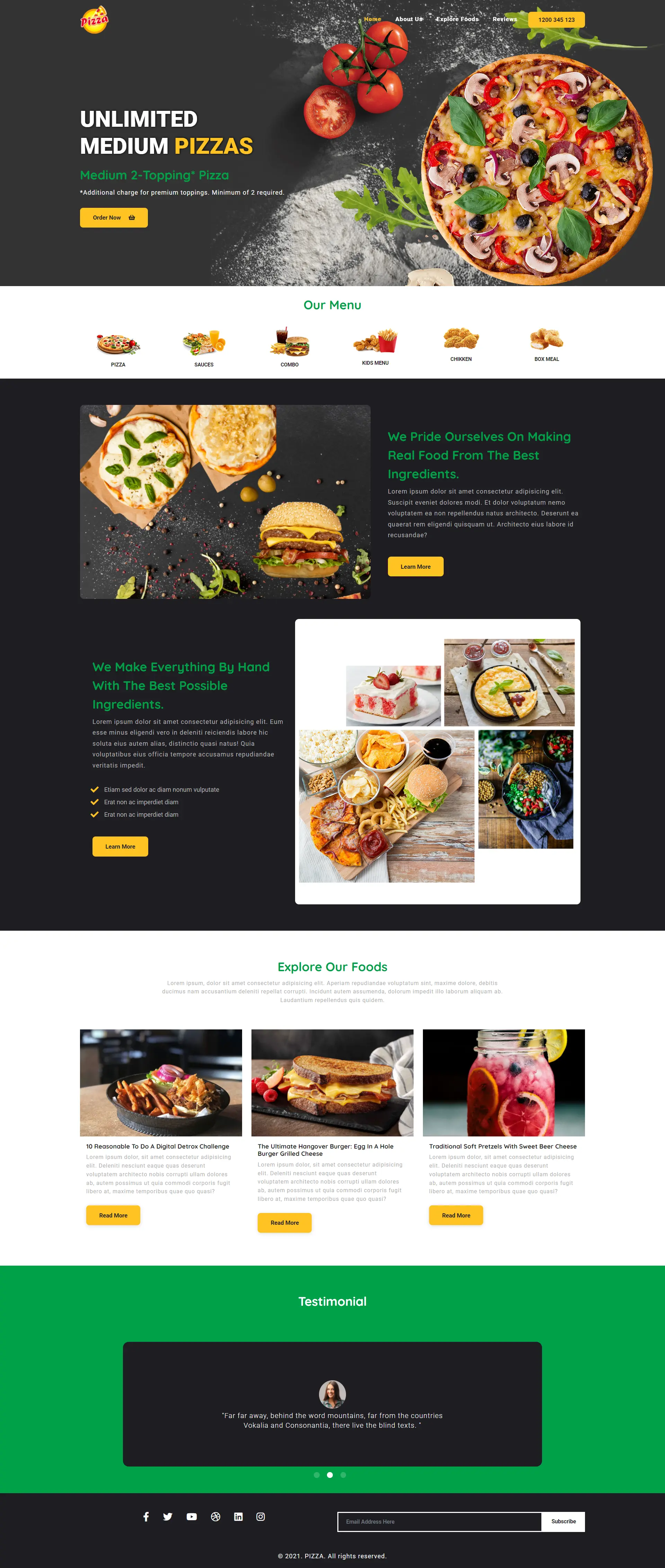 Responsive Portfolio Website